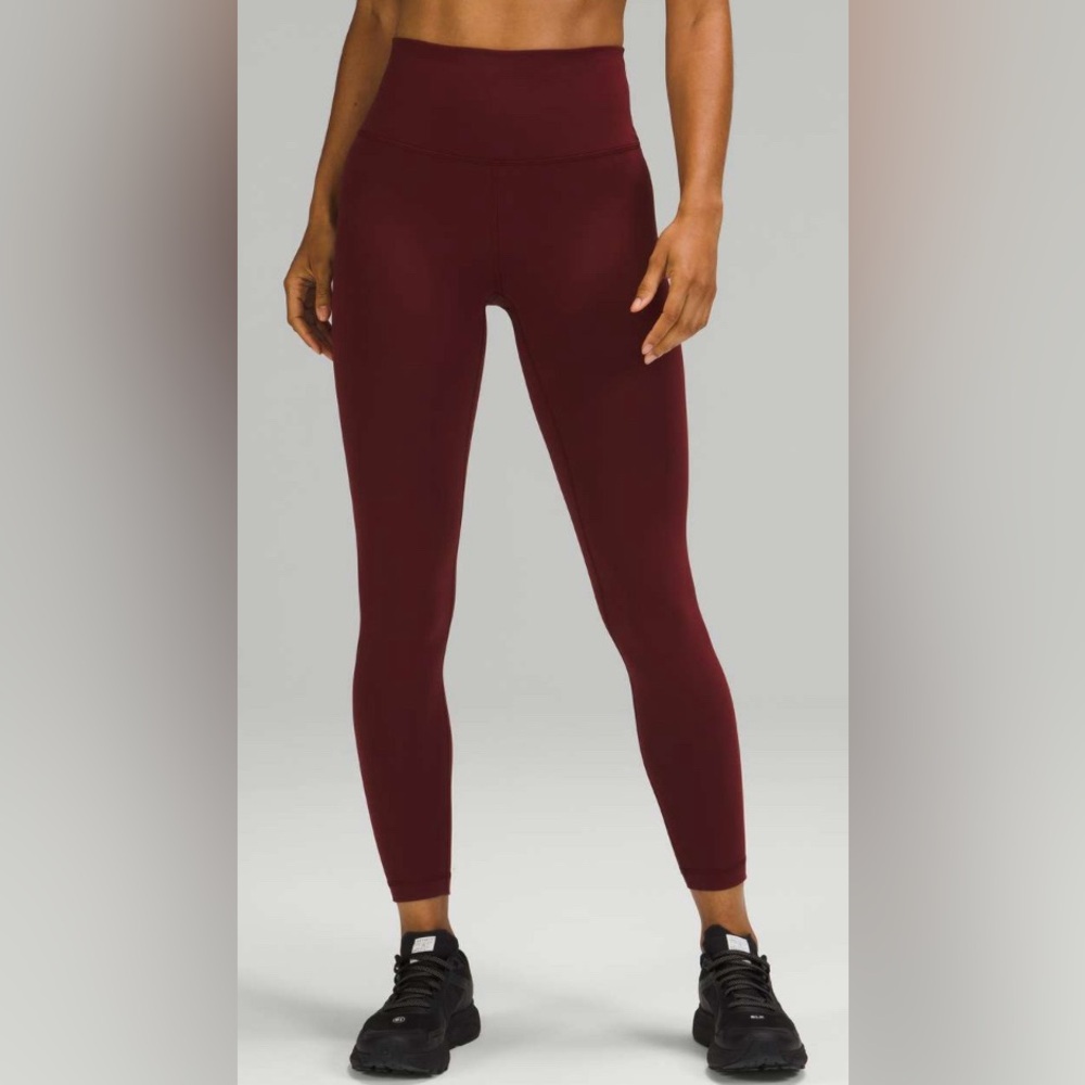 lululemon athletica Burgundy Leggings